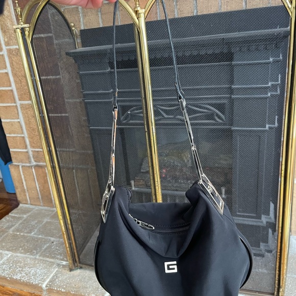 G adjustable black shoulder bag purse - Picture 6 of 9